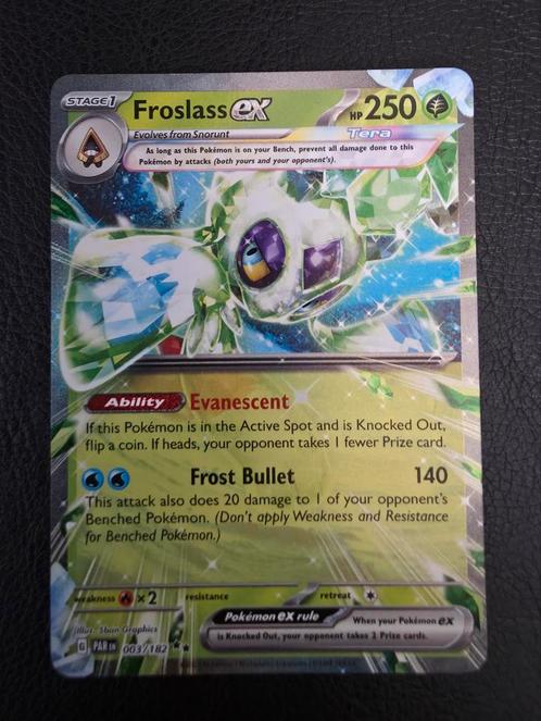 Froslass #003 scarlet violet paradox rift, Hobby en Vrije tijd, Verzamelkaartspellen | Pokémon, Nieuw, Losse kaart, Ophalen of Verzenden