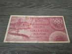 Biljet 500 gulden Nederlands-Indië, Wilhelmina 1946, Postzegels en Munten, Ophalen of Verzenden