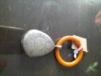 Zilveren rammelaar, Ophalen of Verzenden, Zilver