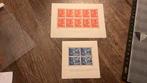 #87 Setje Legioenblokken Nederland, de blauwe met plaatfout, Postzegels en Munten, Postzegels | Nederland, Ophalen of Verzenden