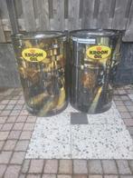 1 olievat 200liter Kroon Oil (leuk voor mancave), Tuin en Terras, Vuurkorven, Ophalen of Verzenden, Gebruikt