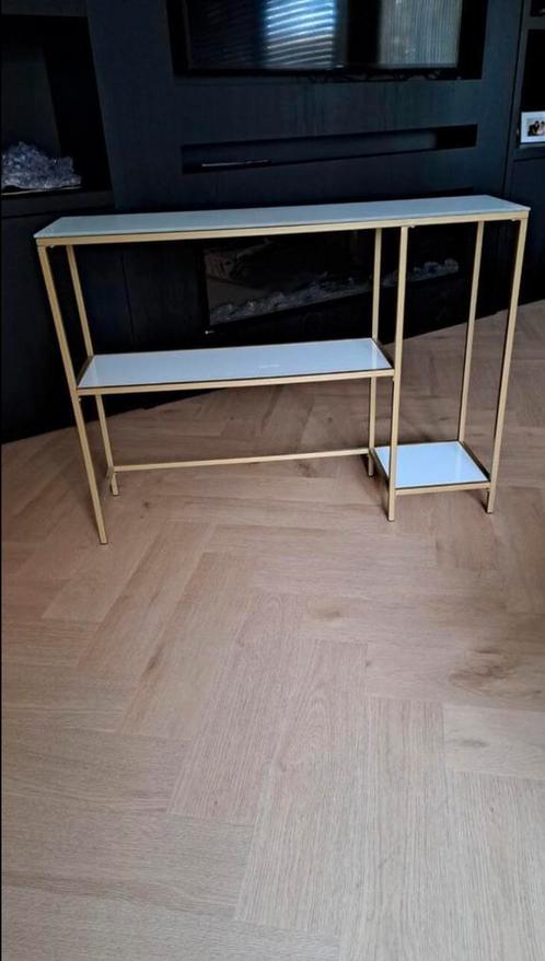 Stijlvolle Sidetable Haltafel  (NIEUW), Huis en Inrichting, Tafels | Sidetables, Nieuw, 25 tot 50 cm, 50 tot 100 cm, Rechthoekig