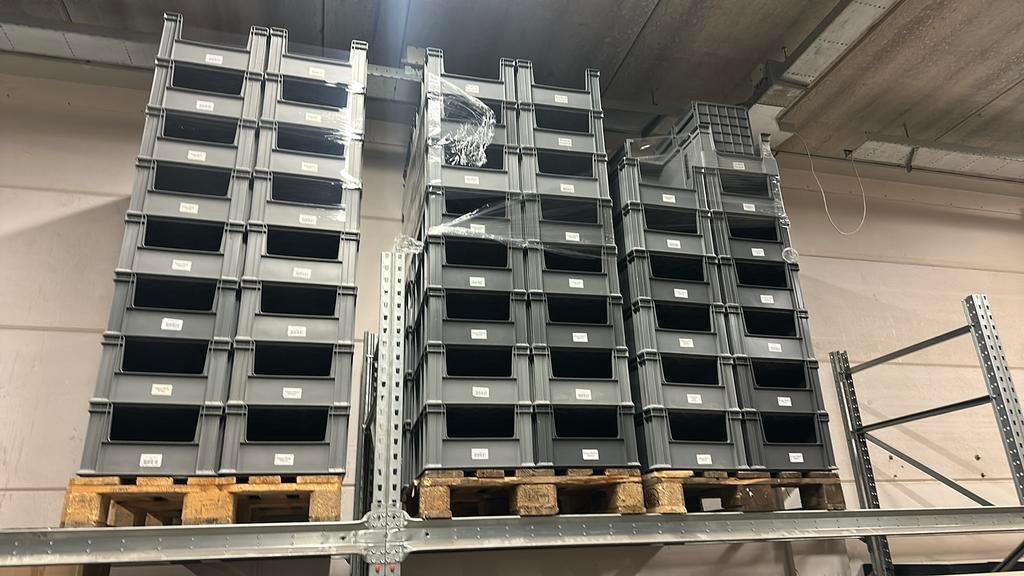 Stapelbare Kratten - Versterkt - diverse maten!, Doe-het-zelf en Verbouw, Kratten en Dozen, Ophalen