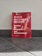 Basic Business Words, Ophalen of Verzenden, Alpha, Zo goed als nieuw, HBO