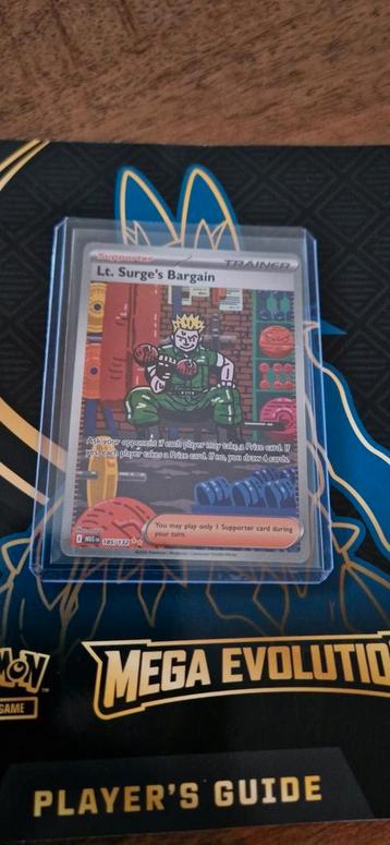 Mega Evolution Lt. Surge's Bargain 185/132 beschikbaar voor biedingen