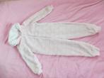 Onesie Roze Wit Zacht Fleece met capuchon en boorden Mt104, Meisje, Primark, Ophalen of Verzenden, Zo goed als nieuw