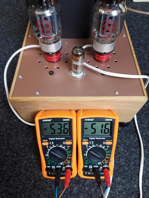 Adapter +multimeter voor het afstellen vd bias, Audio, Tv en Foto, Buizenversterkers, Ophalen of Verzenden