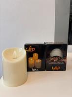 2 LED flame flickering fake candles, Ophalen, Nieuw, Overige materialen, Minder dan 25 cm