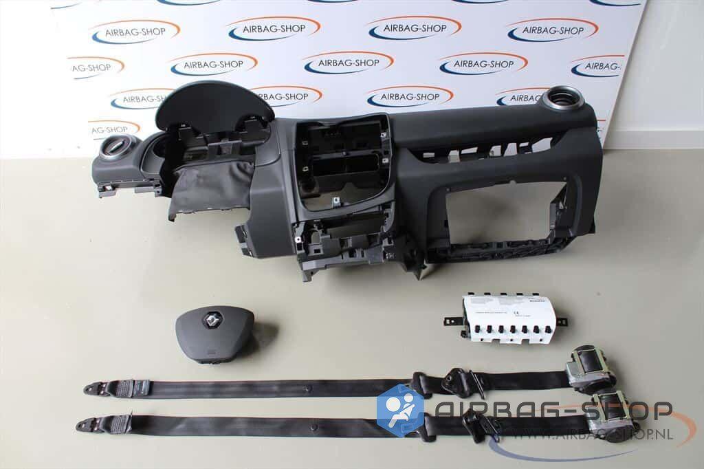 Renault Clio 2015 Airbagset compleet Dashboard + Airbags, Auto-onderdelen, Ophalen of Verzenden, Gebruikt