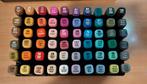 Twinmarker Alcohol Markers - Brush & Fine Tip, Hobby en Vrije tijd, Ophalen, Zo goed als nieuw, Potlood of Stift