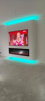 TV met Sfeerverlichting en Haard, Cinewall, Ophalen of Verzenden, Zo goed als nieuw, 100 cm of meer, 4k (UHD)