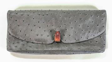 Leatherlook damestasje jaren 1940/1950 beschikbaar voor biedingen