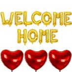 Luxe ballonnen set Welcome Home rose goud, Versiering, Struikheide 64,3069lj, Nieuw, Ophalen of Verzenden