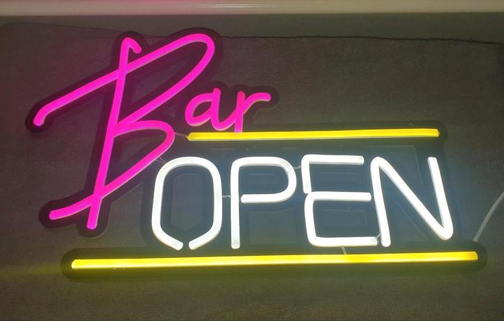 LED Bar Open Verlichting Mancave - 40x28cm USB Dimmer, Huis en Inrichting, Lampen | Vloerlampen, Nieuw, Ophalen of Verzenden