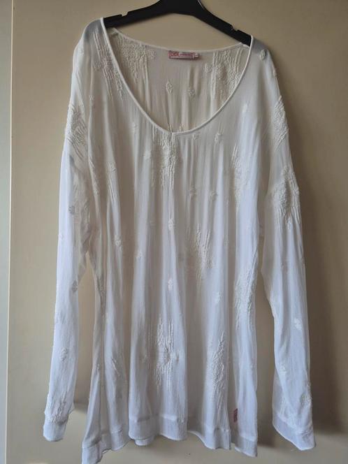 Didi tuniek L, Kleding | Dames, Blouses en Tunieken, Gedragen, Maat 42/44 (L), Wit, Ophalen of Verzenden