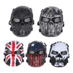 Paintball Masker / Airsoft Doodskop Skull Leger Outdoor, Sport en Fitness, Schietsport-accessoires, Ophalen of Verzenden, Nieuw