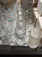 Servies Glazen, Verzamelen, Glas en Borrelglaasjes, Ophalen, Zo goed als nieuw, Bierglas