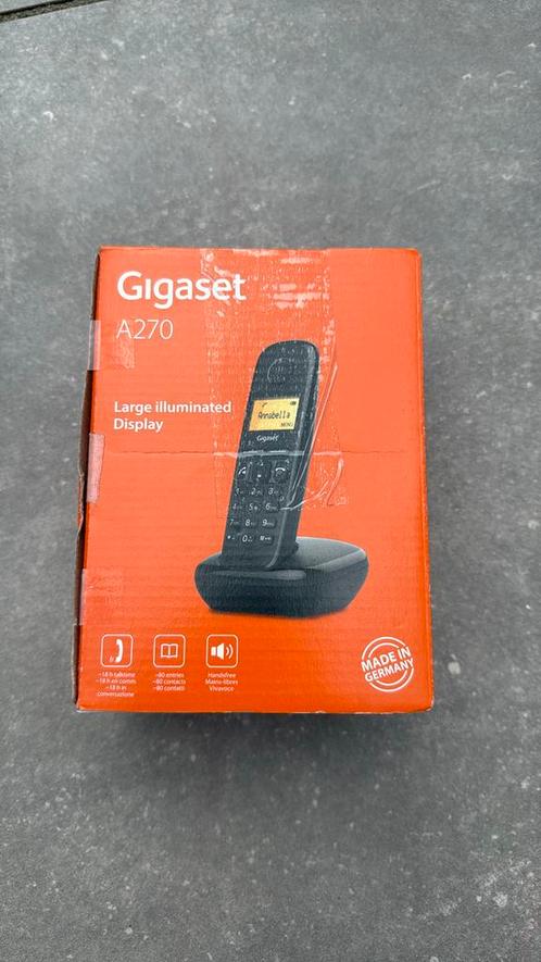 Gigaset A270 - Nieuw, Telecommunicatie, Vaste telefoons | Handsets en Draadloos, Nieuw, 1 handset, Ophalen of Verzenden