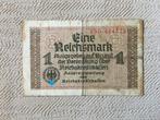 Duits bankbiljet bankbriefje van 1 Reichsmark - 1939 - wo2, Ophalen of Verzenden, Duitsland, Los biljet