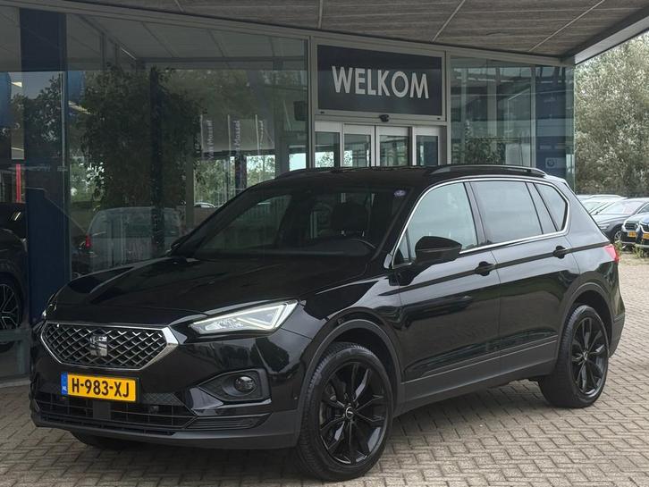 Seat Tarraco 1.5 TSI DSG Black Edition Leder|Stoelver|Camera, Auto's, Seat, Bedrijf, Te koop, Tarraco, ABS, Achteruitrijcamera