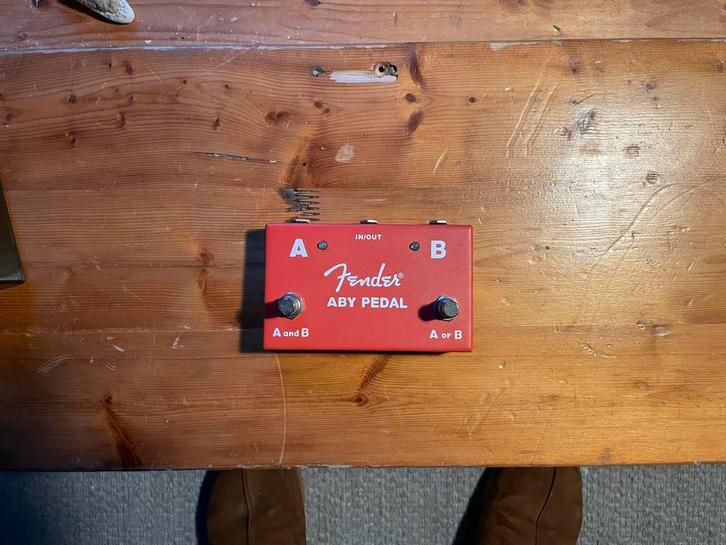 Fender ABY Footswitch, Muziek en Instrumenten, Effecten, Gebruikt, Ophalen of Verzenden