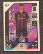 Topps MA 22/23    STYLER    PEDRI    FC BARCELONA, Hobby en Vrije tijd, Stickers en Plaatjes, Ophalen of Verzenden, Zo goed als nieuw