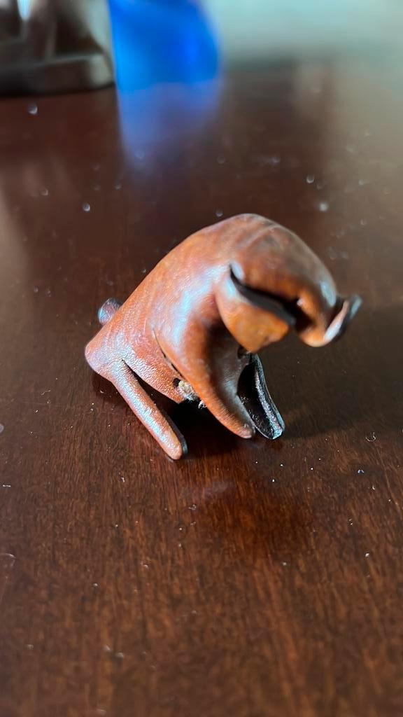 Vintage Deru varkentje, Verzamelen, Speelgoed, Gebruikt, Ophalen of Verzenden