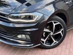 Volkswagen Polo 1.0 TSI R-Line Xenon/AppleCar/Beats, Auto's, Gebruikt, Euro 6, 95 pk, Zwart