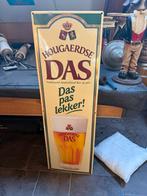 Emaille bier reclame bord das hougaerdse , groot, Ophalen of Verzenden, Zo goed als nieuw, Reclamebord, Plaat of Schild, Overige merken