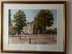 Aquarel van pand Engelenburgerbrug 3 in Dordrecht, Antiek en Kunst, Ophalen