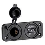 Digitale voltmeter en stopcontact, Ophalen of Verzenden, Nieuw