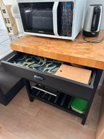 IKEA VADHOLMA Stevige keukenblok bij keuken, Ophalen, Zo goed als nieuw, Enkelwandige keuken