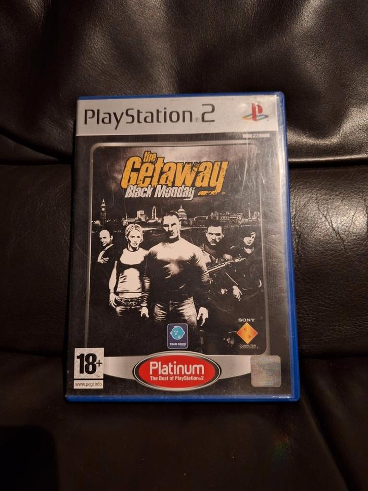 The Getaway: Black Monday - PS2, Spelcomputers en Games, Games | Sony PlayStation 2, Gebruikt, Avontuur en Actie, 1 speler, Vanaf 18 jaar