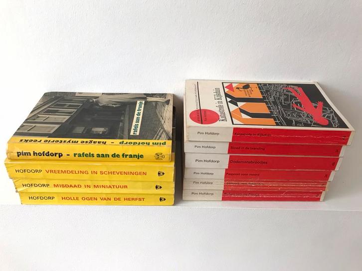 Pim Hofdorp serie detectives, Boeken, Detectives, Gelezen, Ophalen of Verzenden
