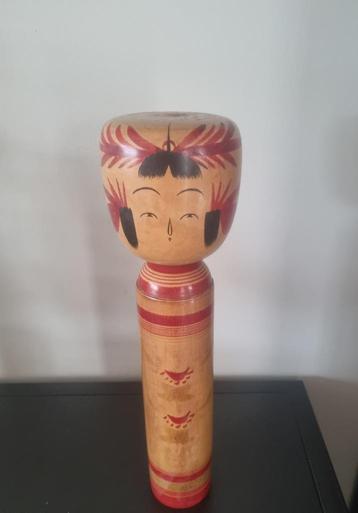 Grote Yamagata kokeshi van Kano Yasushi (1921-2010) beschikbaar voor biedingen