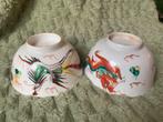 Rare Chinese Dragon & Phoenix bowls, Antiek en Kunst, Ophalen of Verzenden