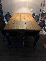 Op Maat Gemaakte Eettafel - Uniek!, Huis en Inrichting, Ophalen, Gebruikt, Eikenhout, 50 tot 100 cm