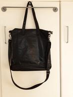 Tas leer The Chesterfield Brand, Sieraden, Tassen en Uiterlijk, Tassen | Damestassen, Ophalen, Zo goed als nieuw, Zwart, Handtas