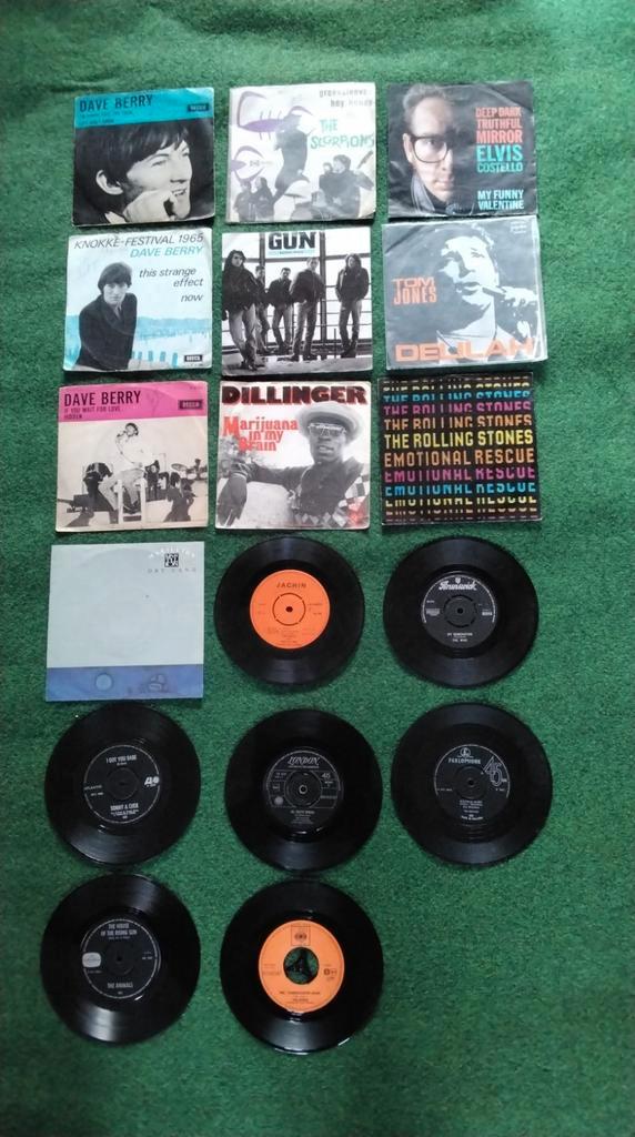 DIVERSE SINGLES, Cd's en Dvd's, Vinyl Singles, Zo goed als nieuw, Ophalen of Verzenden