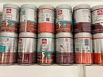 60 lege illy koffieblikken €0,50 per blik, Hobby en Vrije tijd, Knutselen, Ophalen of Verzenden, Zo goed als nieuw, Materiaal