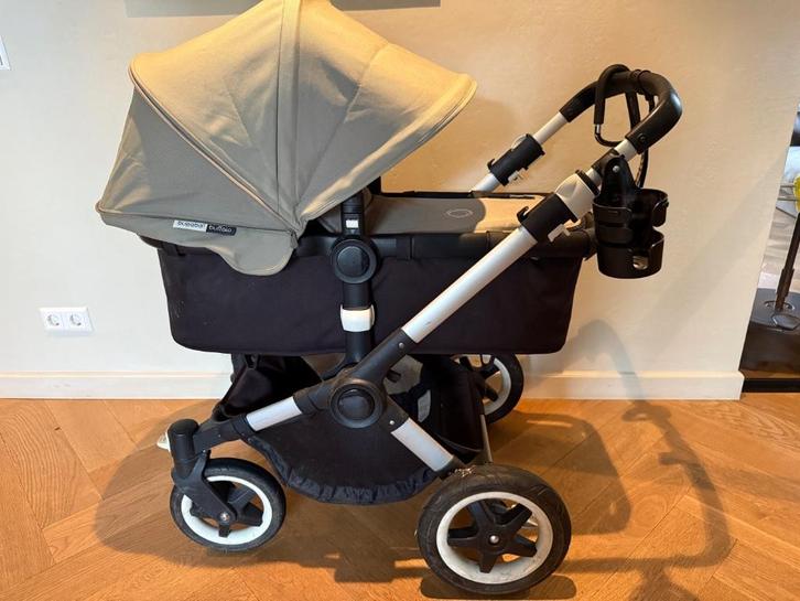 Bugabo Buffalo, Kinderen en Baby's, Kinderwagens en Combinaties, Gebruikt, Kinderwagen, Bugaboo, Luchtbanden, Verstelbare duwstang