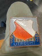 Utrecht Wapen Wandtegel - De Traven - Antiek Tegel, Ophalen of Verzenden