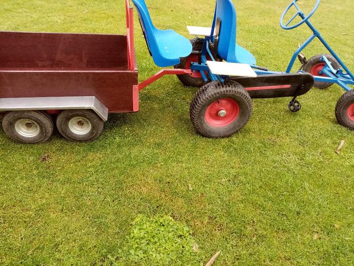 2x Berg skelter , duozit met kar, Kinderen en Baby's, Speelgoed | Buiten | Skelters, Gebruikt, Overige merken, Duozit, Met kar of aanhanger