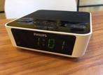 Philips wekkerradio retro groen display groene cijfers, Ophalen of Verzenden, Gebruikt, Digitaal