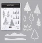 Stampin' Up! bundel In the Pines dennenbomen kerstbomen, Ophalen of Verzenden, Zo goed als nieuw, Kerst, Overige typen