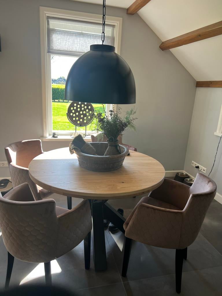 Hanglamp Landelijk stoer industrieel- 60 cm Doorsnede, Ophalen, Nieuw, Landelijk, industrieel, stoer, Metaal