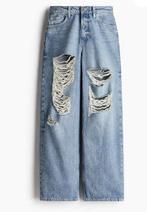 Nieuwe baggy spijkerbroek 40 h&m, Ophalen of Verzenden, Zo goed als nieuw, Blauw, W30 - W32 (confectie 38/40)