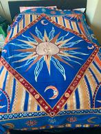 Grote Katoenen Sprei met Zon- en Maanmotief, Huis en Inrichting, Gebruikt, Ophalen of Verzenden, Deken of Dekbed, Overige maten