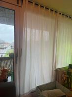 Gordijnen van stof 4 stuks, Huis en Inrichting, Stoffering | Gordijnen en Lamellen, Ophalen, Gebruikt, 100 tot 150 cm, 200 cm of meer