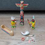 playmobil vintage, totempaal indianen, Complete set, Gebruikt, Ophalen of Verzenden